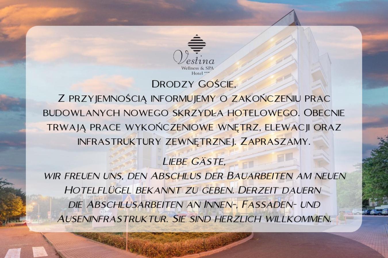 Vestina Wellness & Spa Hotel Miedzyzdroje Eksteriør billede